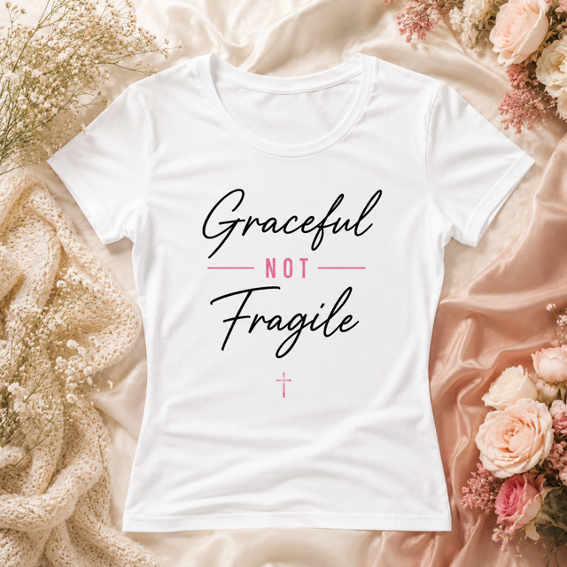 Womens Graceful Not Fragile Shirt